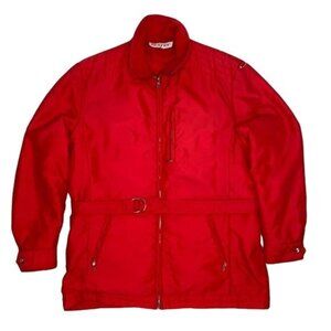 Vintage Bogner Red Winter Ski Jacket: Size 44